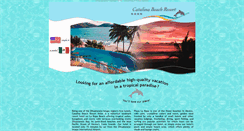 Desktop Screenshot of catalina-beach-resort.com